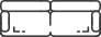 2-seater sofa configuration