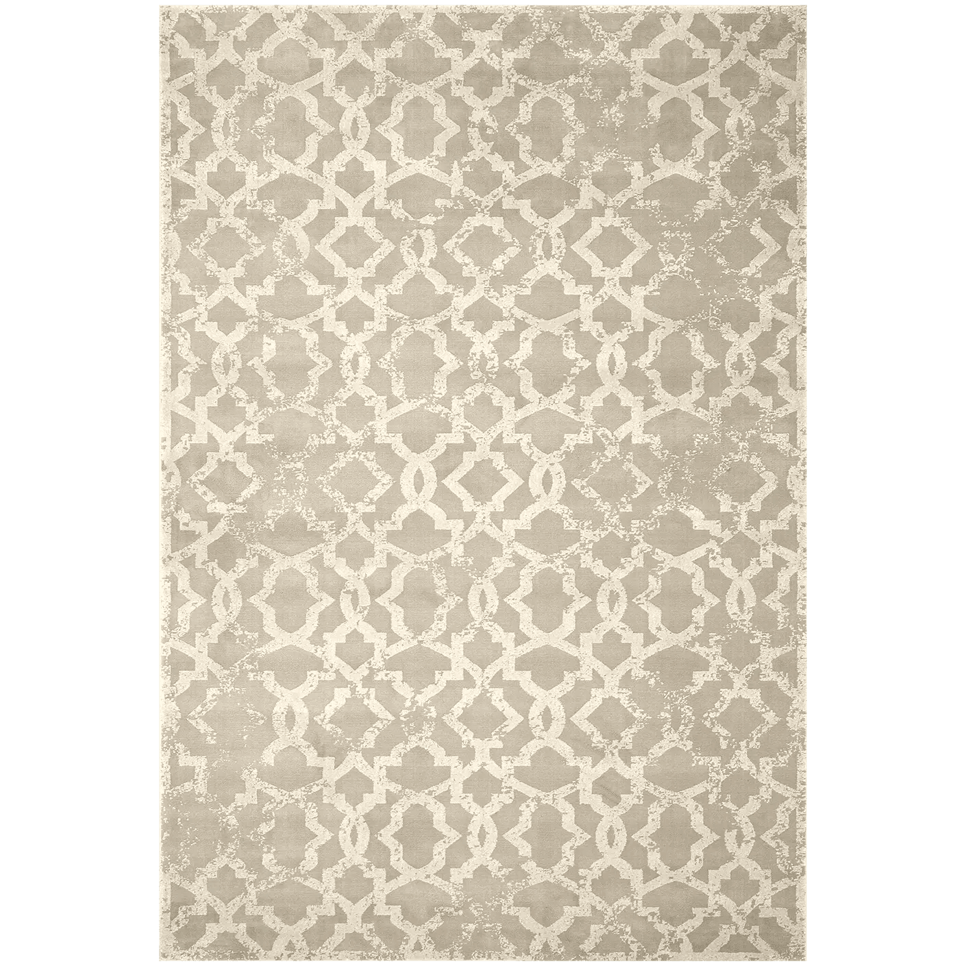 Cooper Sandy carpets in beige and ivory, shown in a product top view as image 1