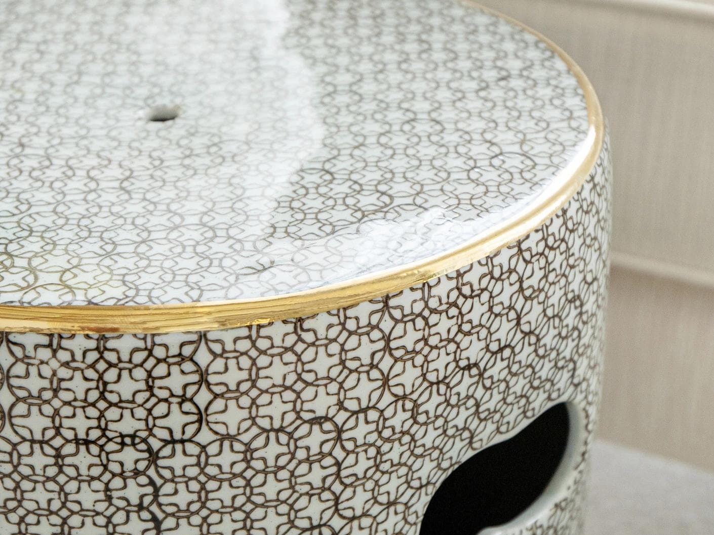Hans Jacobsen stools in grey, shown in a lifestyle close-up as image 4