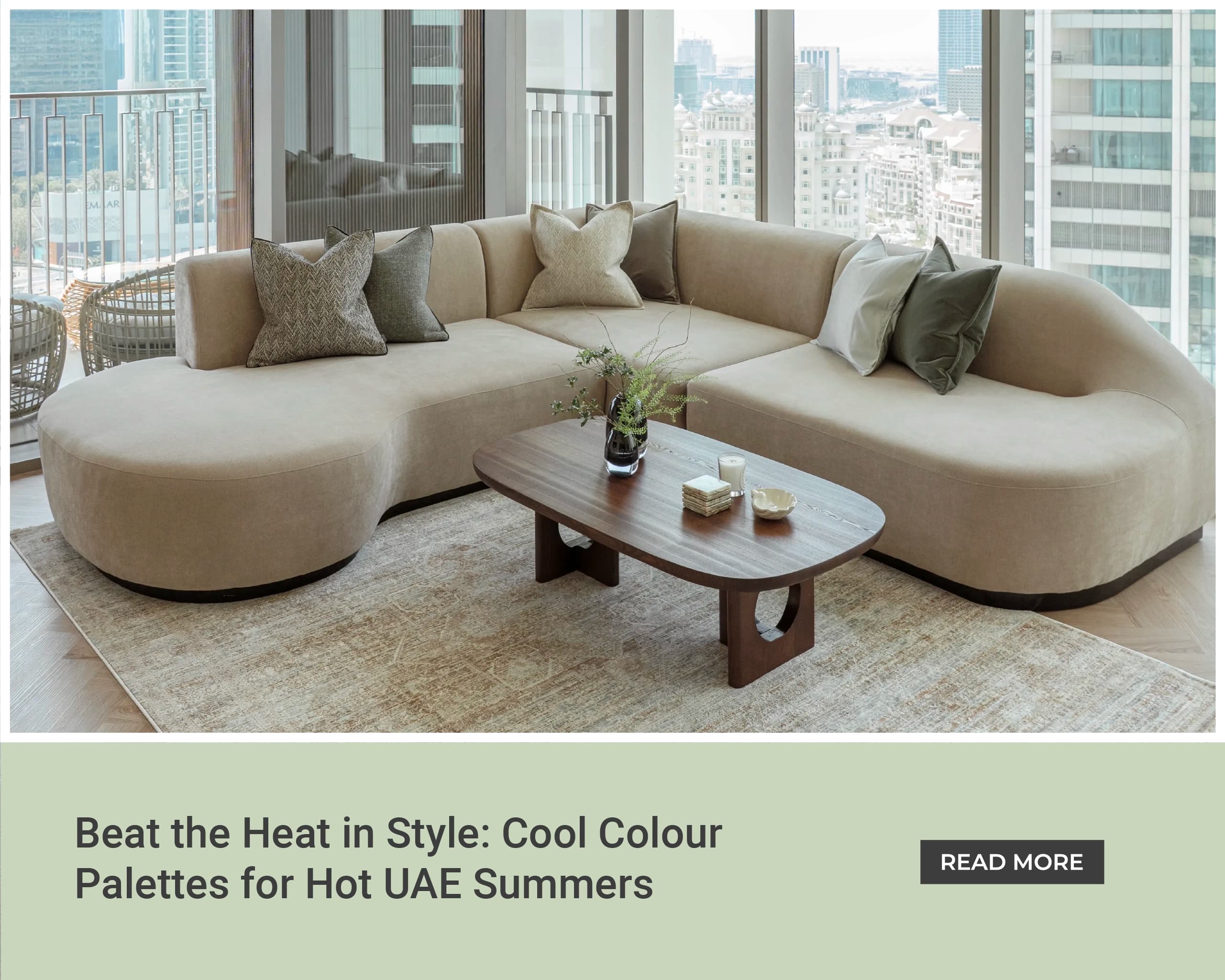 Beat the Heat in Style: Cool Colour Palettes for Hot UAE Summers
