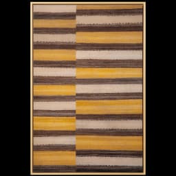 Bumblebee canvas in brown, beige and yellow, shown in a product front view as image 1